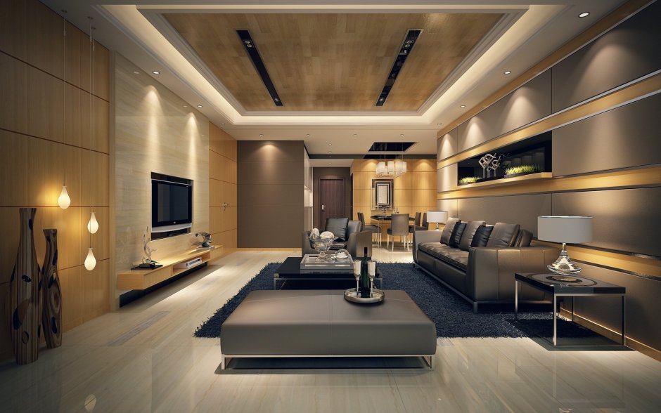 Beautiful modern house interior