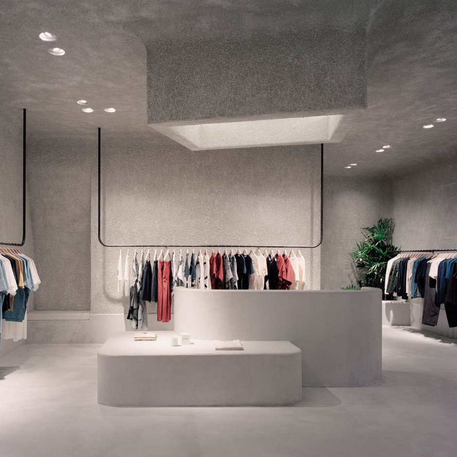 Fashion store interior design