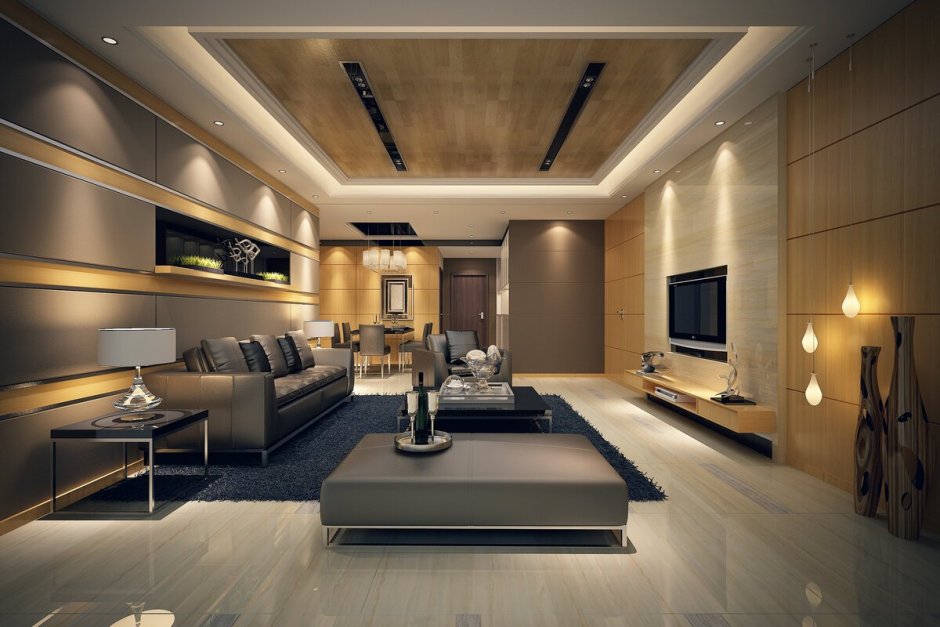 Modern style home interior