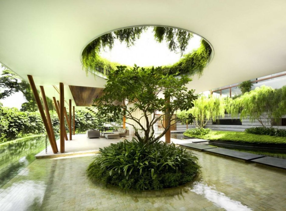 Home interior garden design