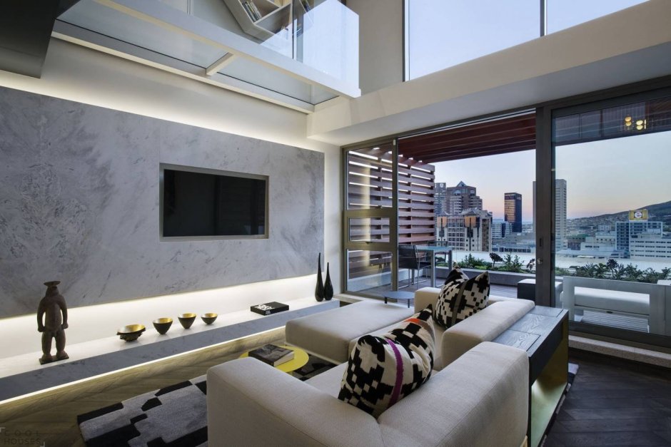Penthouse apartment interior