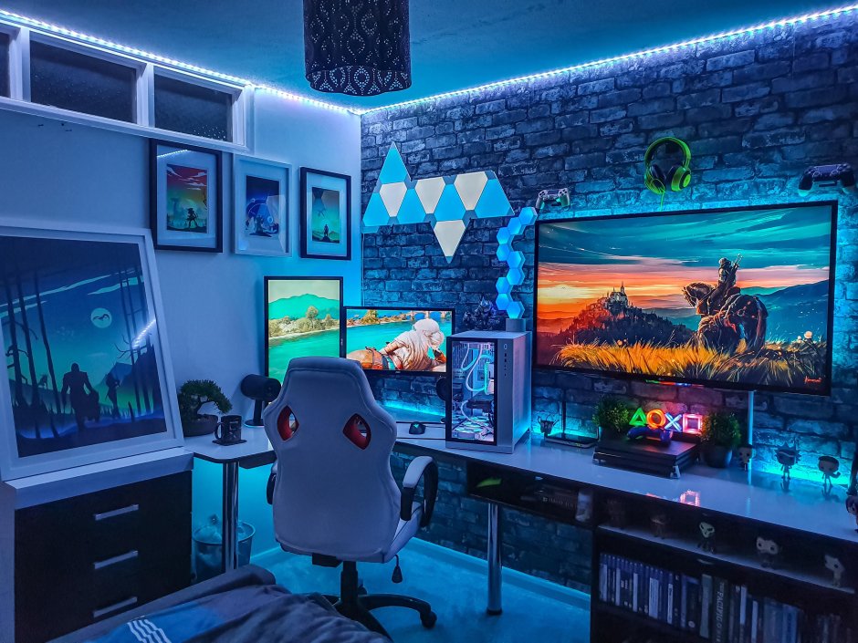 Interior design gaming room