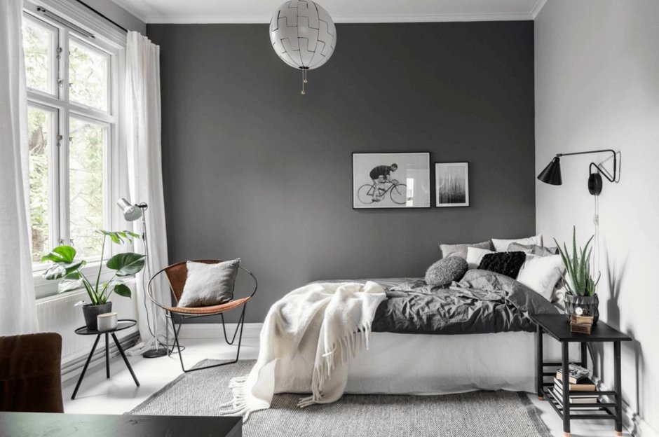 Grey colour interior