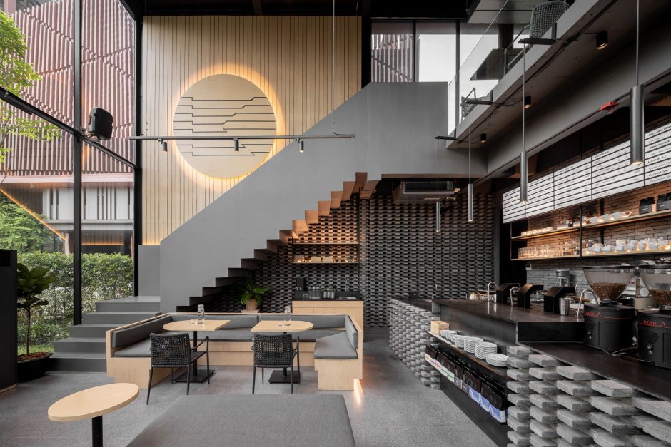 Coffee house interior design
