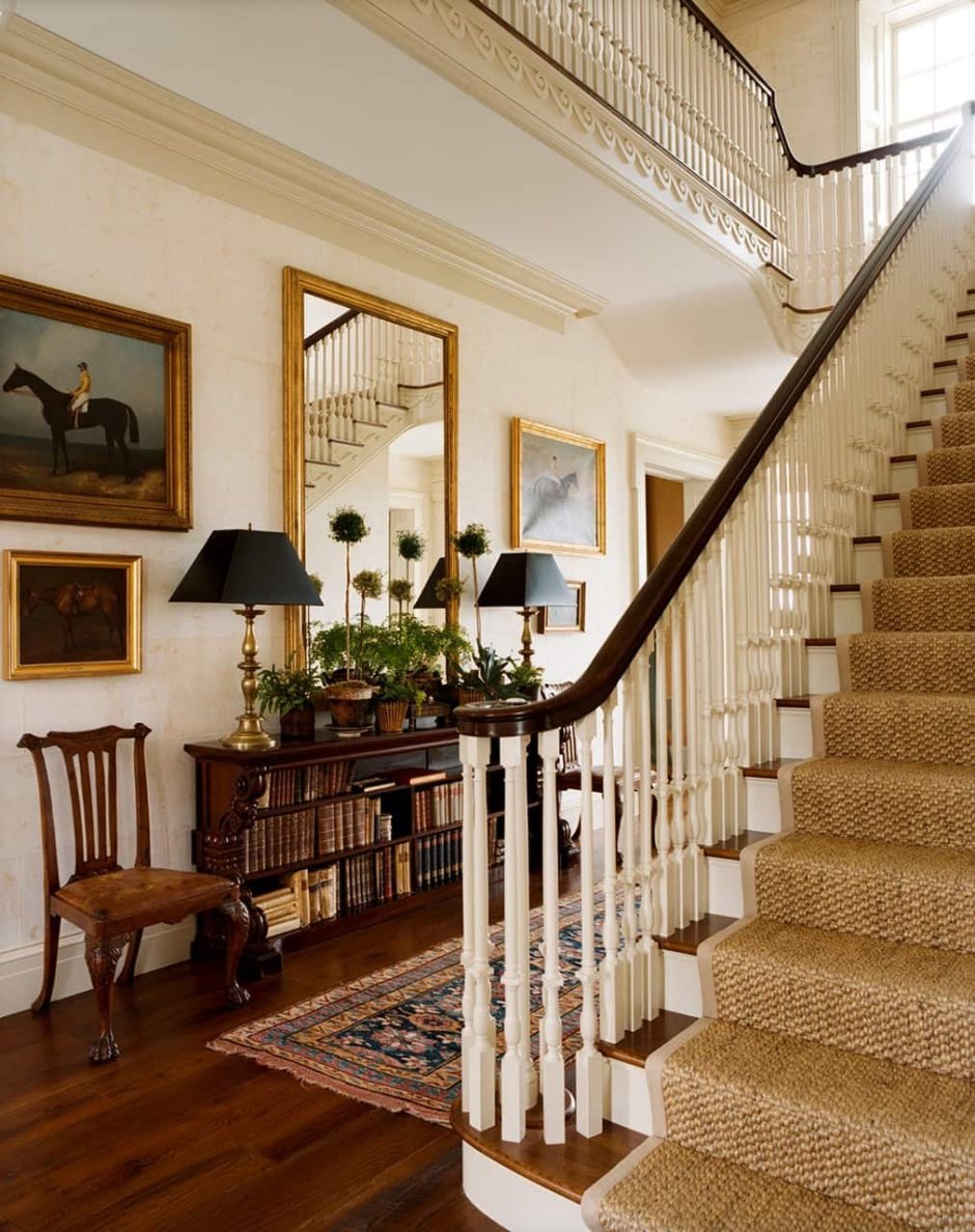 American house stairs