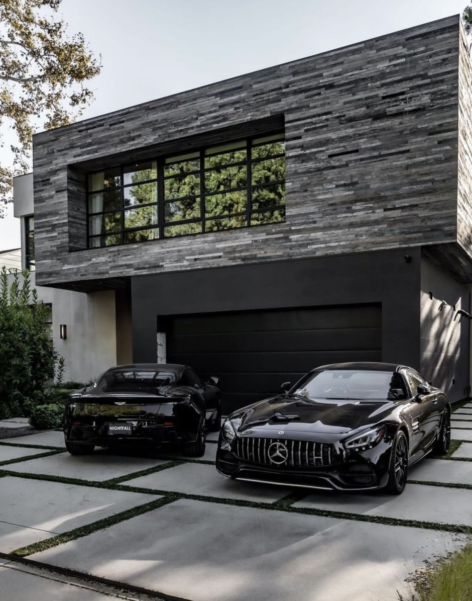 House and cars