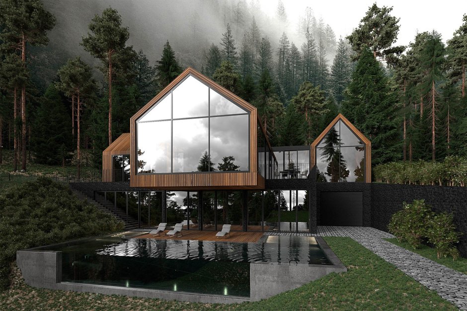 House design forest