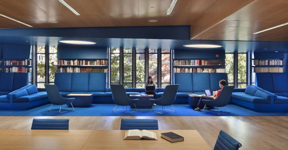 Modern college library design