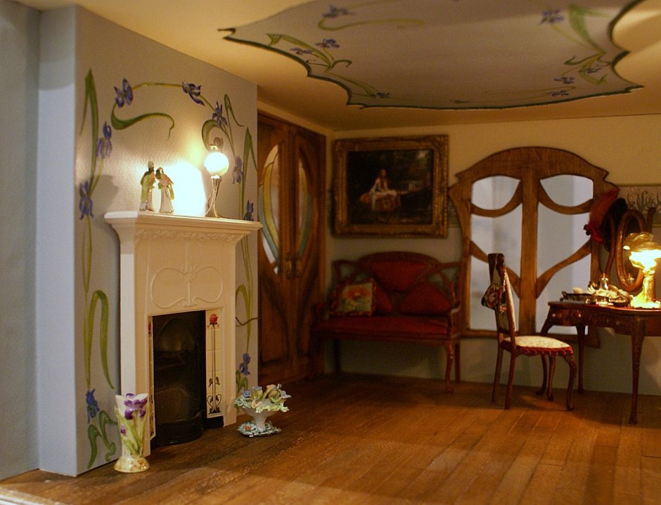 Art nouveau rooms