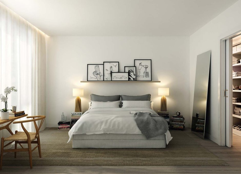 One bed room design