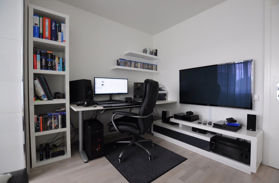 Gaming living room design