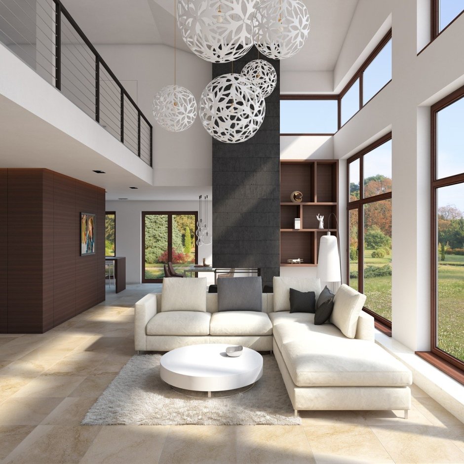 Showcase design for living room