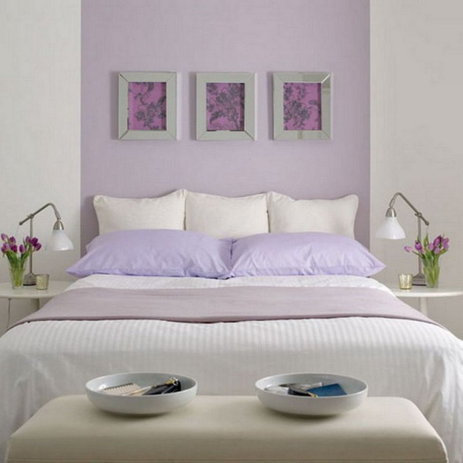 Room colour light purple