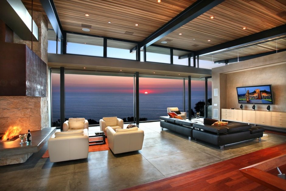 Rooftop living room