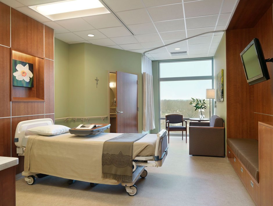 Hospital room in usa