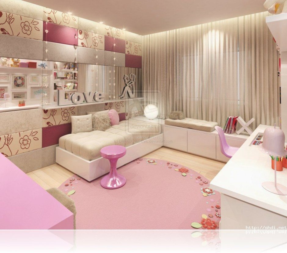 Pretty rooms for girl
